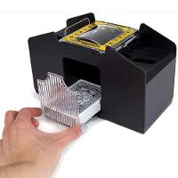 Embaralhador Misturador De Cartas 2 Baralhos Automatico Para Poker, Truco Completo - 8