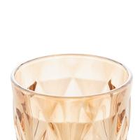 Conjunto De Taças De Vidro Para água 6 Peças 325 Ml Diamond âmbar Lyor