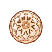 Conjunto De Taças De Vidro Para água 6 Peças 325 Ml Diamond âmbar Lyor - 5