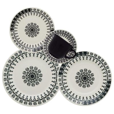 Aparelho De Jantar 20 Peças Donna Folk Oxford