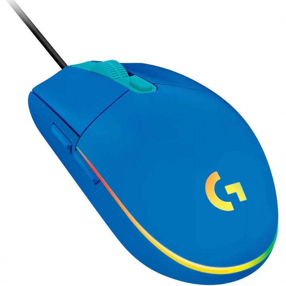 Logitech - G203 Lightsync Mouse Gaming Com Fio Com 8,000 Dpi - 1