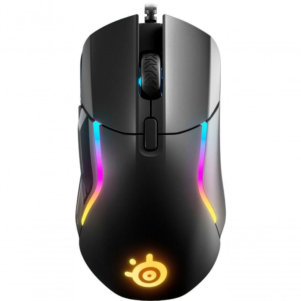 Steelseries - Rival 5 Mouse Gaming Com Fio Com Rgb Lighting - 1