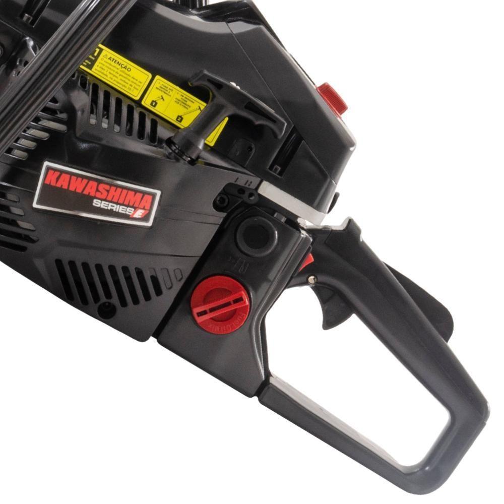 Motosserra Kawashima Kcs 580-e à Gasolina 54cc 2t Com Sabre 18 Polegadas 3300670 + Óleo Stihl 8017 - 4