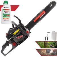 Motosserra Kawashima Kcs 580-e à Gasolina 54cc 2t Com Sabre 18 Polegadas 3300670 + Óleo Stihl 8017 - 1