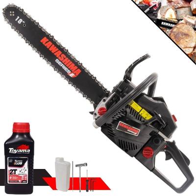 Motosserra Profissional Kawashima Kcs 520e A Gasolina 50.8cc Com Sabre 18 3300660 + Óleo Toyama Fg50