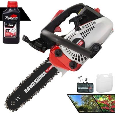 Motosserra Profissional Kawashima Kcs 260-p à Gasolina 25,4cc Com Sabre 12 6600200 + Óleo Toyama Fg50