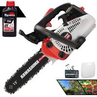 Motosserra Profissional Kawashima Kcs 260-p à Gasolina 25,4cc Com Sabre 12 6600200 + Óleo Toyama Fg50 - 1