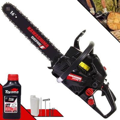 Motosserra Kawashima Kcs 400e à Gasolina 37cc Com Sabre 16 Polegadas - 3300590 + Óleo Toyama Fg50