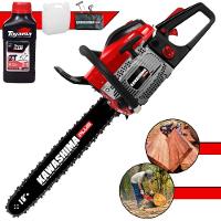 Motosserra Kawashima Kcs550p à Gasolina 54,6cc 2t Com Sabre 18 Polegadas 6600230 + Óleo Toyama Fg50 - 1