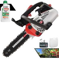 Motosserra Profissional Kawashima Kcs 260-p à Gasolina 25,4cc Com Sabre 12 6600200 + Óleo Stihl 8017 - 1