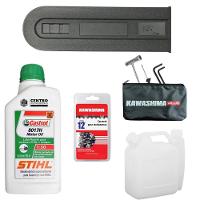 Motosserra Profissional Kawashima Kcs 260-p à Gasolina 25,4cc Com Sabre 12 6600200 + Óleo Stihl 8017