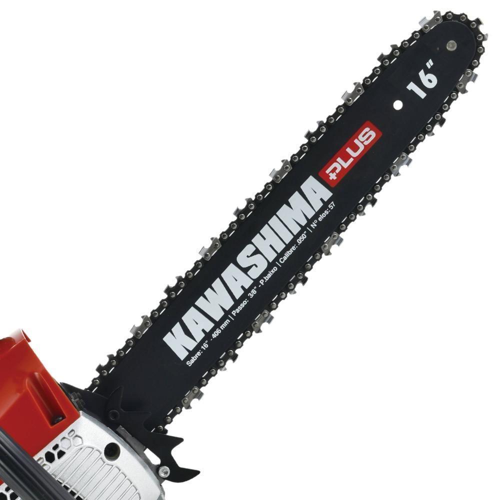 Motosserra Kawashima Kcs380p à Gasolina 37,2cc Com Sabre De 16 Polegadas 6600210 + Óleo Stihl 8017 - 4