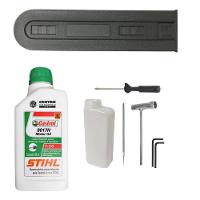 Motosserra Kawashima Kcs 400e à Gasolina 37cc Com Sabre 16 Polegadas - 3300590 + Óleo Stihl 8017 - 7