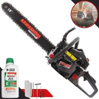 Motosserra Kawashima Kcs 580-e à Gasolina 54cc 2t Com Sabre 18 Polegadas 3300670 + Óleo Stihl 8017 - 1