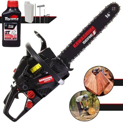 Motosserra Kawashima Kcs 400e à Gasolina 37cc Com Sabre 16 Polegadas - 3300590 + Óleo Toyama Fg50
