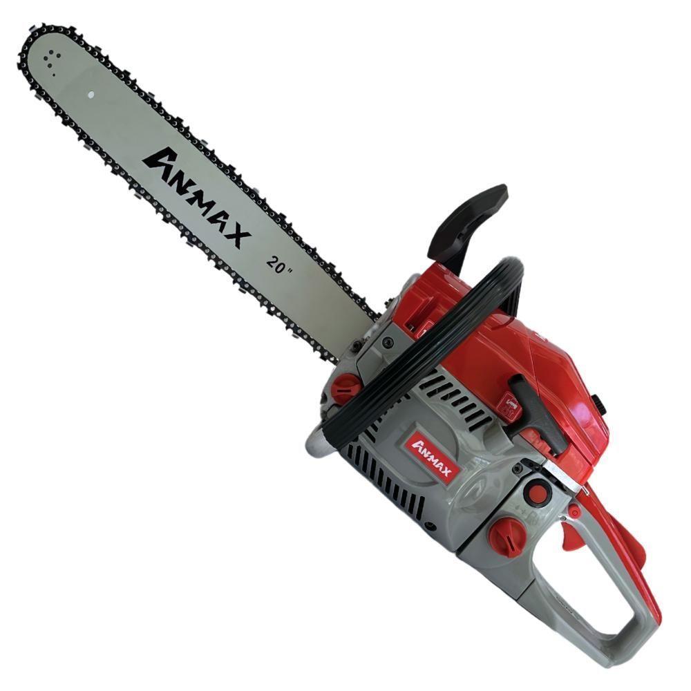 Motosserra Anmax Cs5800a à Gasolina 2t 58cc 3,1hp Sabre 20'' Ponta Rolante Profissional - 4