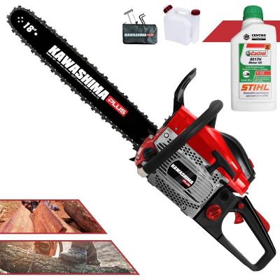 Motosserra Kawashima Kcs500p à Gasolina 49.3cc 2t Com Sabre 18 Polegadas 6600220 + Óleo Stihl 8017