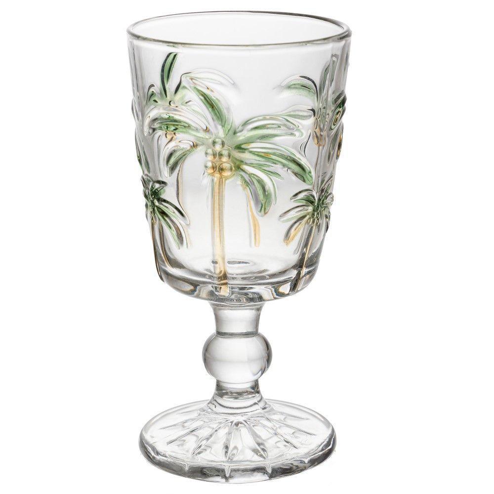 Conjunto 6 Taças água Tropical Palm Hand Painting 310 Ml Lyor - 2