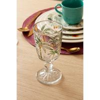 Conjunto 6 Taças água Tropical Palm Hand Painting 310 Ml Lyor - 4