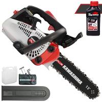 Motosserra Profissional Kawashima Kcs 260-p à Gasolina 25,4cc Com Sabre 12 6600200 + Óleo Toyama Fg50 - 1