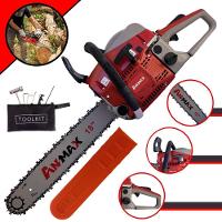 Motosserra Anmax Cs5200b à Gasolina 2t 52cc 2,7hp Sabre 18'' Ponta Rolante Profissional - 1