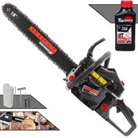 Motosserra Profissional Kawashima Kcs 520e A Gasolina 50.8cc Com Sabre 18 3300660 + Óleo Toyama Fg50 - 1