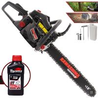 Motosserra Profissional Kawashima Kcs 520e A Gasolina 50.8cc Com Sabre 18 3300660 + Óleo Toyama Fg50 - 1