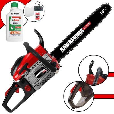 Motosserra Kawashima Kcs550p à Gasolina 54,6cc 2t Com Sabre 18 Polegadas 6600230 + Óleo Stihl 8017