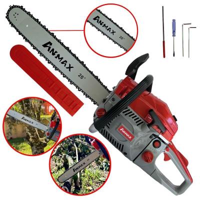 Motosserra Anmax Cs5800a à Gasolina 2t 58cc 3,1hp Sabre 20'' Ponta Rolante Profissional