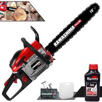 Motosserra Kawashima Kcs550p à Gasolina 54,6cc 2t Com Sabre 18 Polegadas 6600230 + Óleo Toyama Fg50 - 1