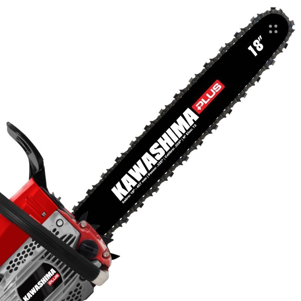 Motosserra Kawashima Kcs500p à Gasolina 49.3cc 2t Com Sabre 18 Polegadas 6600220 + Óleo Toyama Fg50 - 5