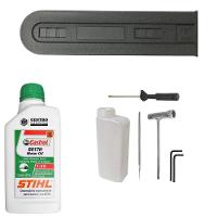 Motosserra Kawashima Kcs 580-e à Gasolina 54cc 2t Com Sabre 18 Polegadas 3300670 + Óleo Stihl 8017 - 6