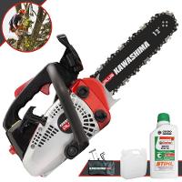 Motosserra Profissional Kawashima Kcs 260-p à Gasolina 25,4cc Com Sabre 12 6600200 + Óleo Stihl 8017 - 1