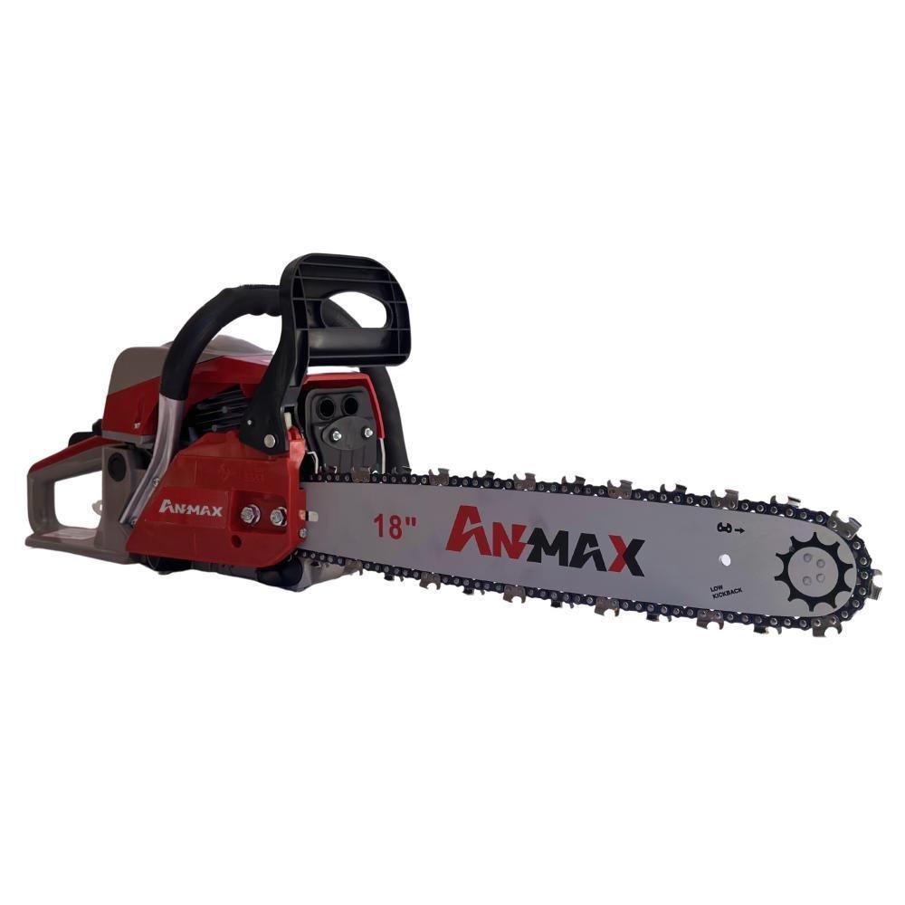 Motosserra Anmax Cs5200b à Gasolina 2t 52cc 2,7hp Sabre 18'' Ponta Rolante Profissional - 3