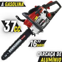 Motosserra Kawashima Kcs380p à Gasolina 37,2cc Com Sabre De 16 Polegadas 6600210 + Óleo Stihl 8017 - 2
