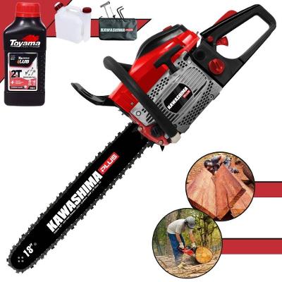 Motosserra Kawashima Kcs500p à Gasolina 49.3cc 2t Com Sabre 18 Polegadas 6600220 + Óleo Toyama Fg50