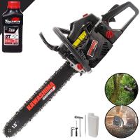 Motosserra Profissional Kawashima Kcs 520e A Gasolina 50.8cc Com Sabre 18 3300660 + Óleo Toyama Fg50 - 1