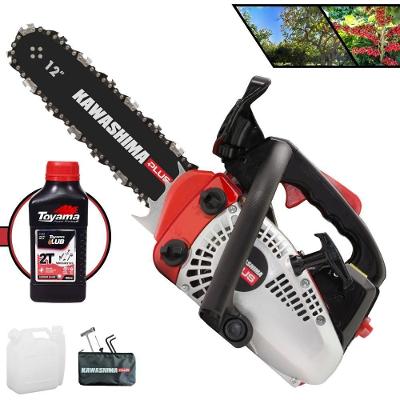 Motosserra Profissional Kawashima Kcs 260-p à Gasolina 25,4cc Com Sabre 12 6600200 + Óleo Toyama Fg50