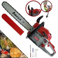 Motosserra Anmax Cs5800a à Gasolina 2t 58cc 3,1hp Sabre 20'' Ponta Rolante Profissional - 1