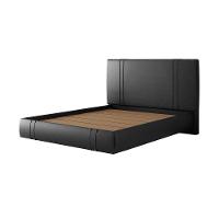 Cama Flutuante Star Queen Size Couro Ecológico Pu - Skybox Pu Preto - 6
