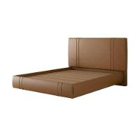 Cama Flutuante Star Queen Size Couro Ecológico Pu - Skybox Pu Caramelo - 6