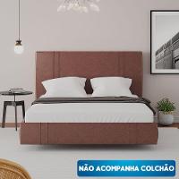 Cama Flutuante Star Queen Size Couro Ecológico Pu - Skybox Pu Telha - 2