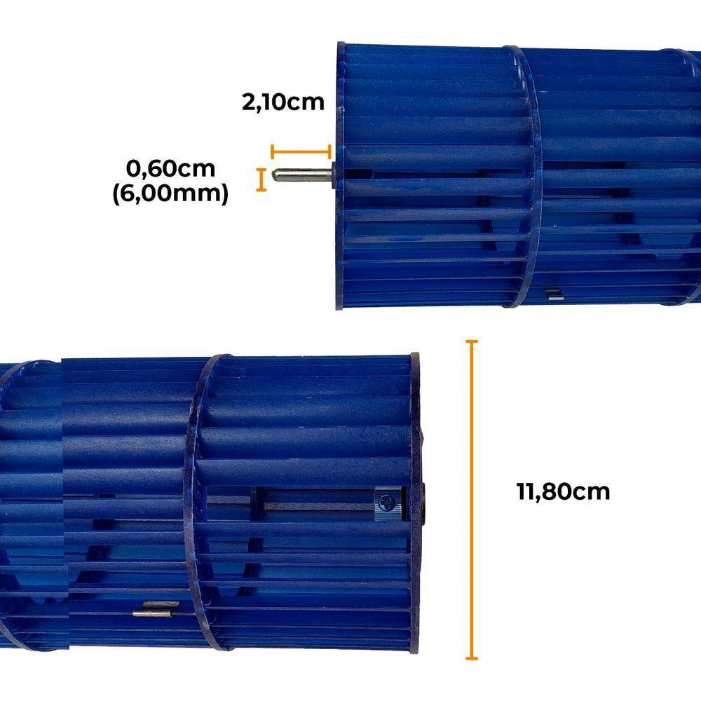 Turbina Evaporadora 30.000 Btus Agratto Eco Ecs30 Original 89,5x11,8cm - 7