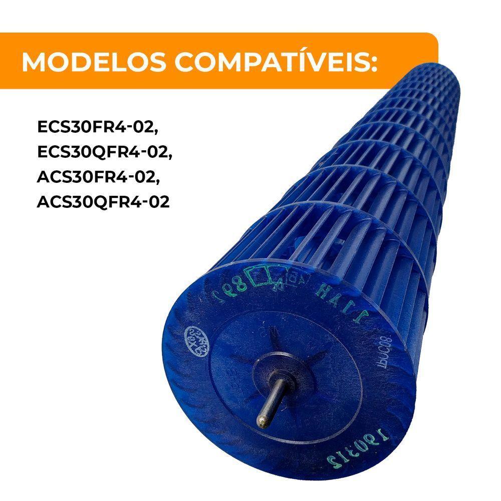 Turbina Evaporadora 30.000 Btus Agratto Eco Ecs30 Original 89,5x11,8cm - 9