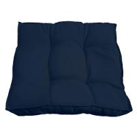 Almofada Futon Decoração 70x70 Cm Azul Marinho