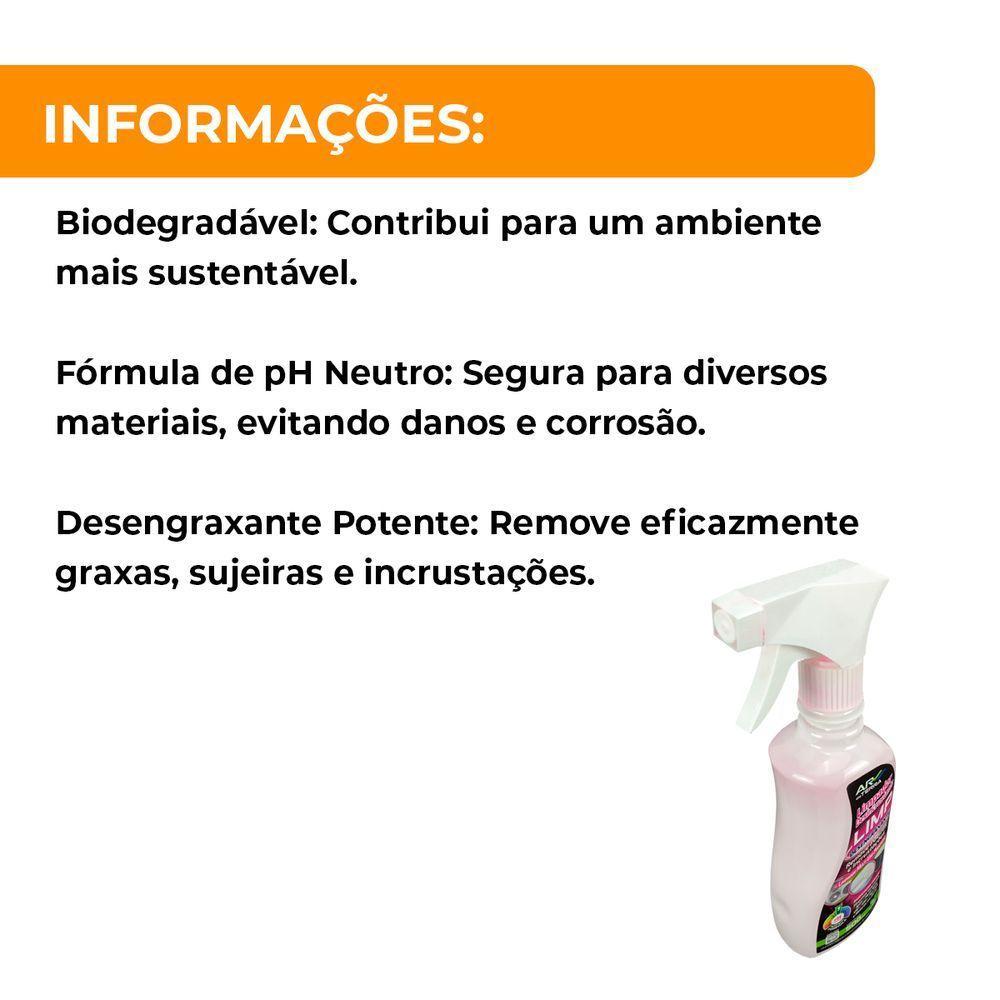 Limpador Desincrustante C- Borrifador Limpeza Para Ar Condicionado - 500ml - 5