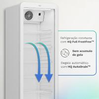 Expositor Refrigerador Vertical HQ 290 Litros Branco HQ-290ERVPVI 110V - 5