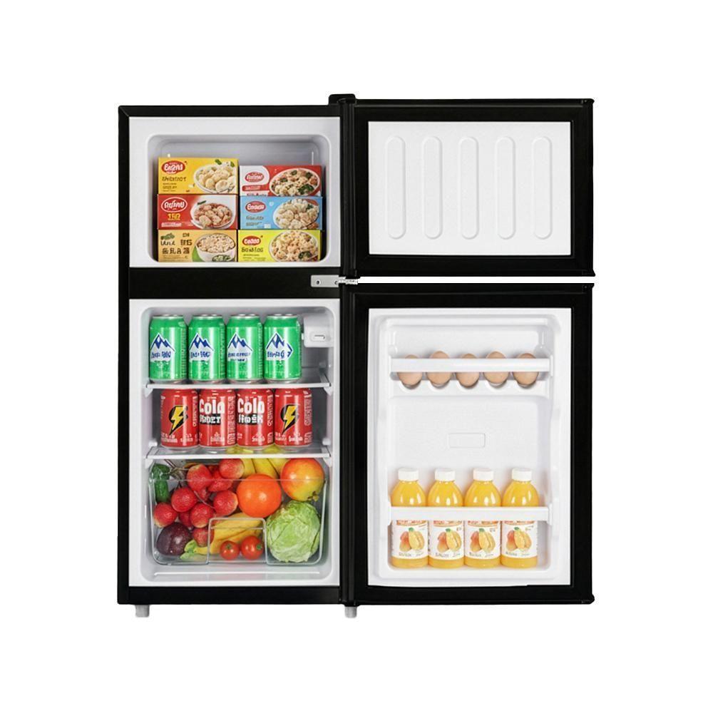 Frigobar Duplex HQ 90 Litros Cinza HQ-90RDF 110V - 2