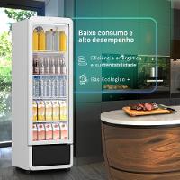 Expositor Refrigerador Vertical HQ 290 Litros Branco HQ-290ERVPVI 220V - 6