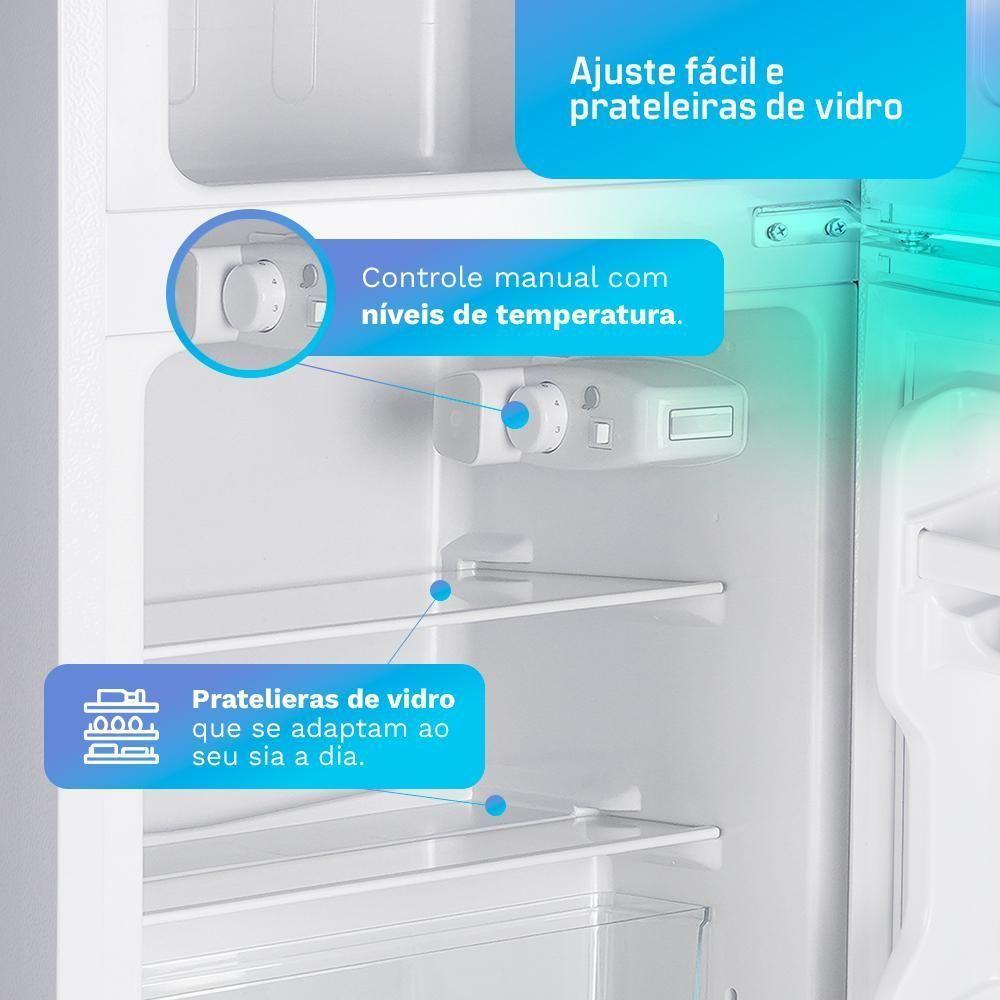 Frigobar Duplex HQ 90 Litros Branco HQ-90RDF 110V - 4